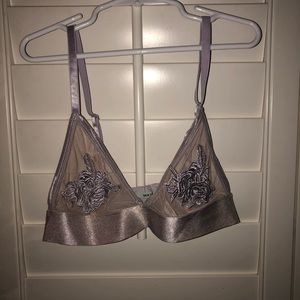 Urban Outfitters Sheer Lilac Bralette